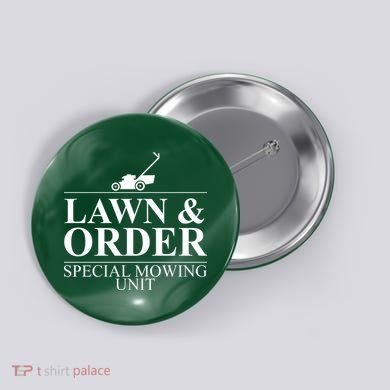 Lawn & Order Special Mowing Unit Button