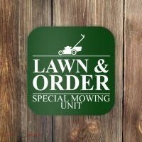 Lawn & Order Special Mowing Unit Coaster thumb 0