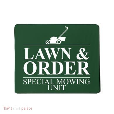 Lawn & Order Special Mowing Unit Mousepad