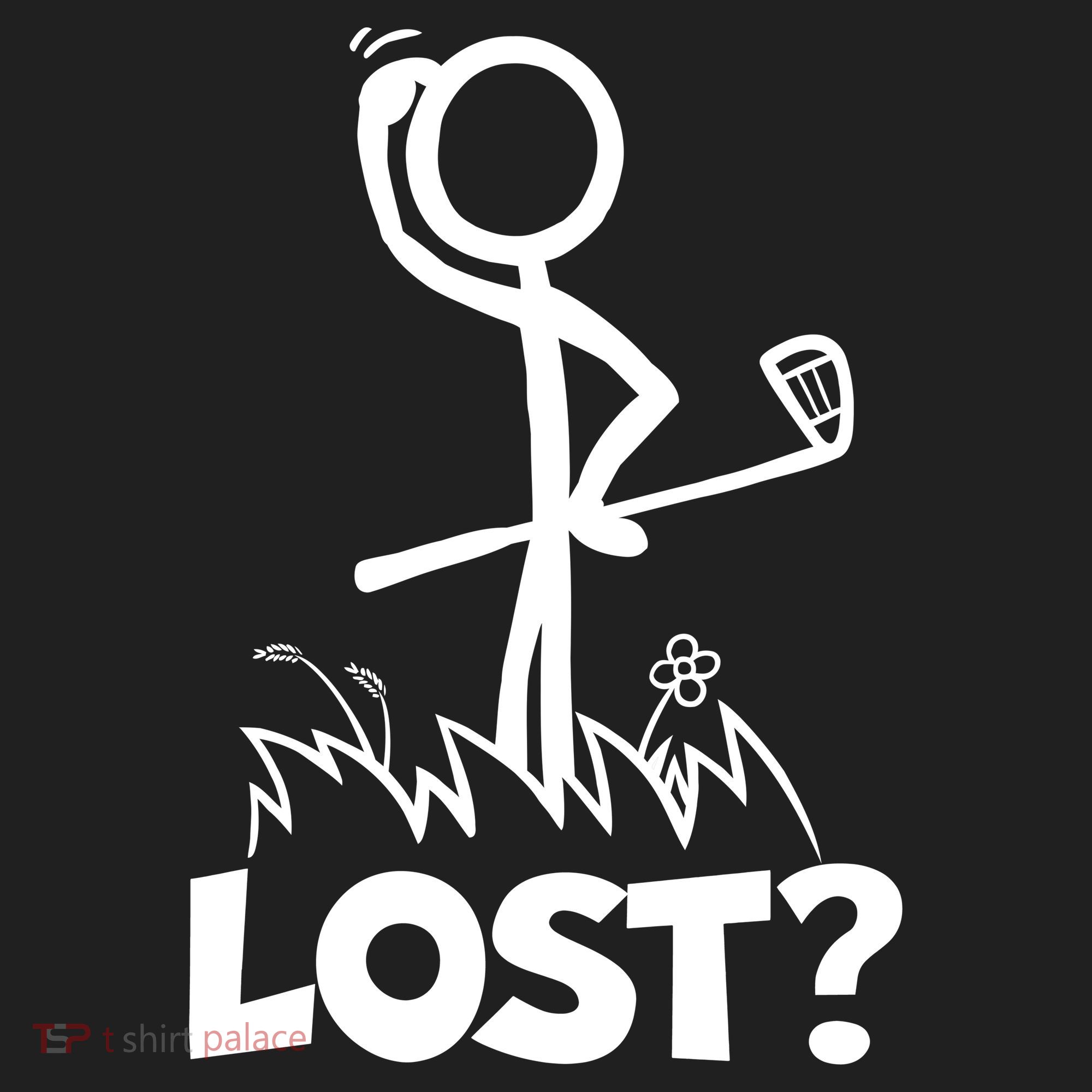 Lost Golf Ball Stickman Golfer Beanie