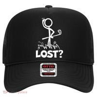Lost Golf Ball Stickman Golfer Hat thumb 0