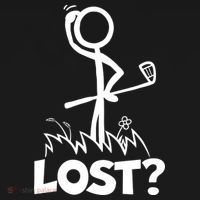 Lost Golf Ball Stickman Golfer Visor thumb 3