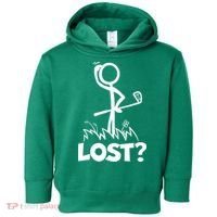 Lost Golf Ball Stickman Golfer Toddler Hoodie thumb 0
