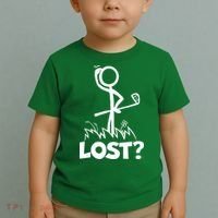 Lost Golf Ball Stickman Golfer Toddler T-Shirt thumb 2