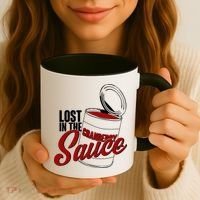 Lost In The Cranberry Sauce Coffee Mug thumb 3