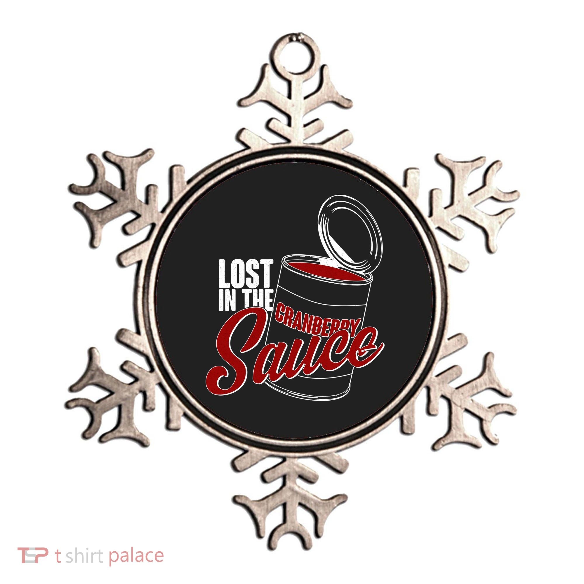 Lost In The Cranberry Sauce Ornament