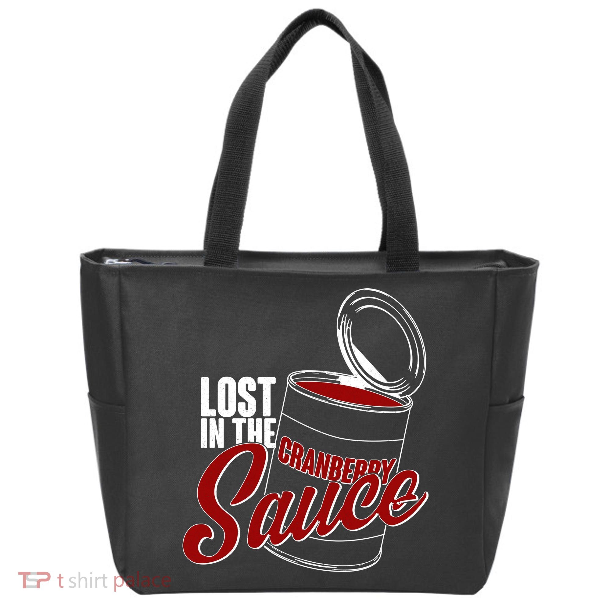Lost In The Cranberry Sauce Tote Bag