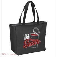 Lost In The Cranberry Sauce Tote Bag thumb 2