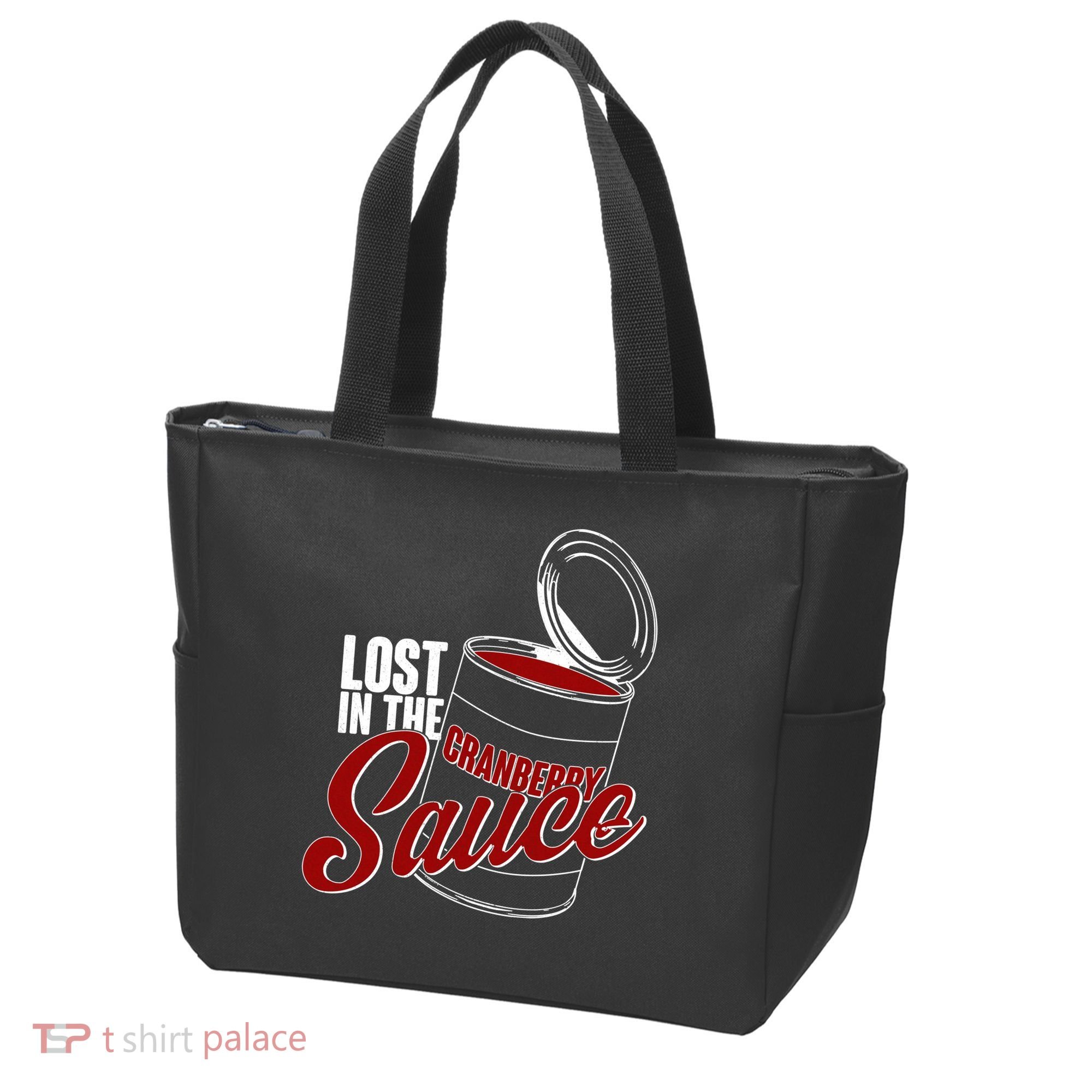 Lost In The Cranberry Sauce Tote Bag