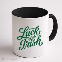 Luck Of The Irish St Patricks Day Coffee Mug thumb 1