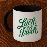 Luck Of The Irish St Patricks Day Coffee Mug thumb 2