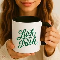 Luck Of The Irish St Patricks Day Coffee Mug thumb 3