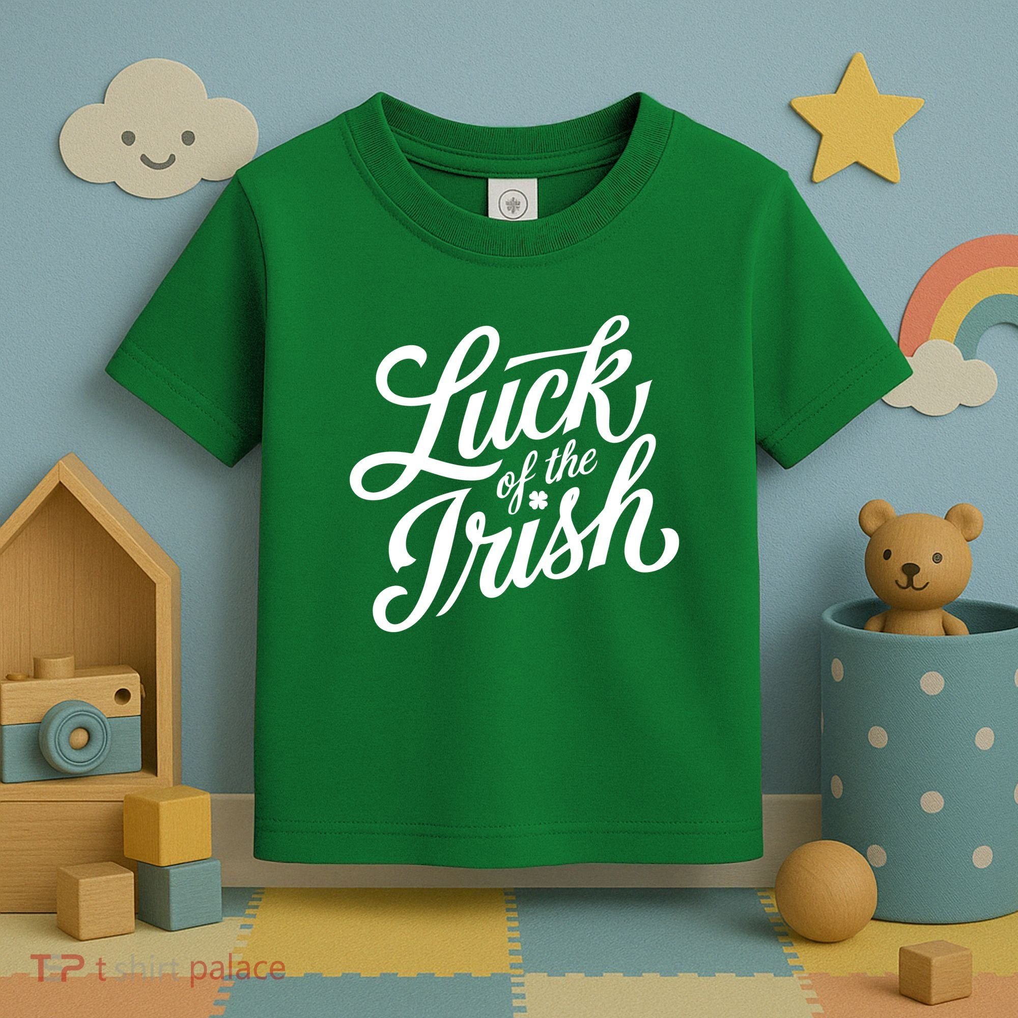 Luck Of The Irish St Patricks Day Toddler T-Shirt