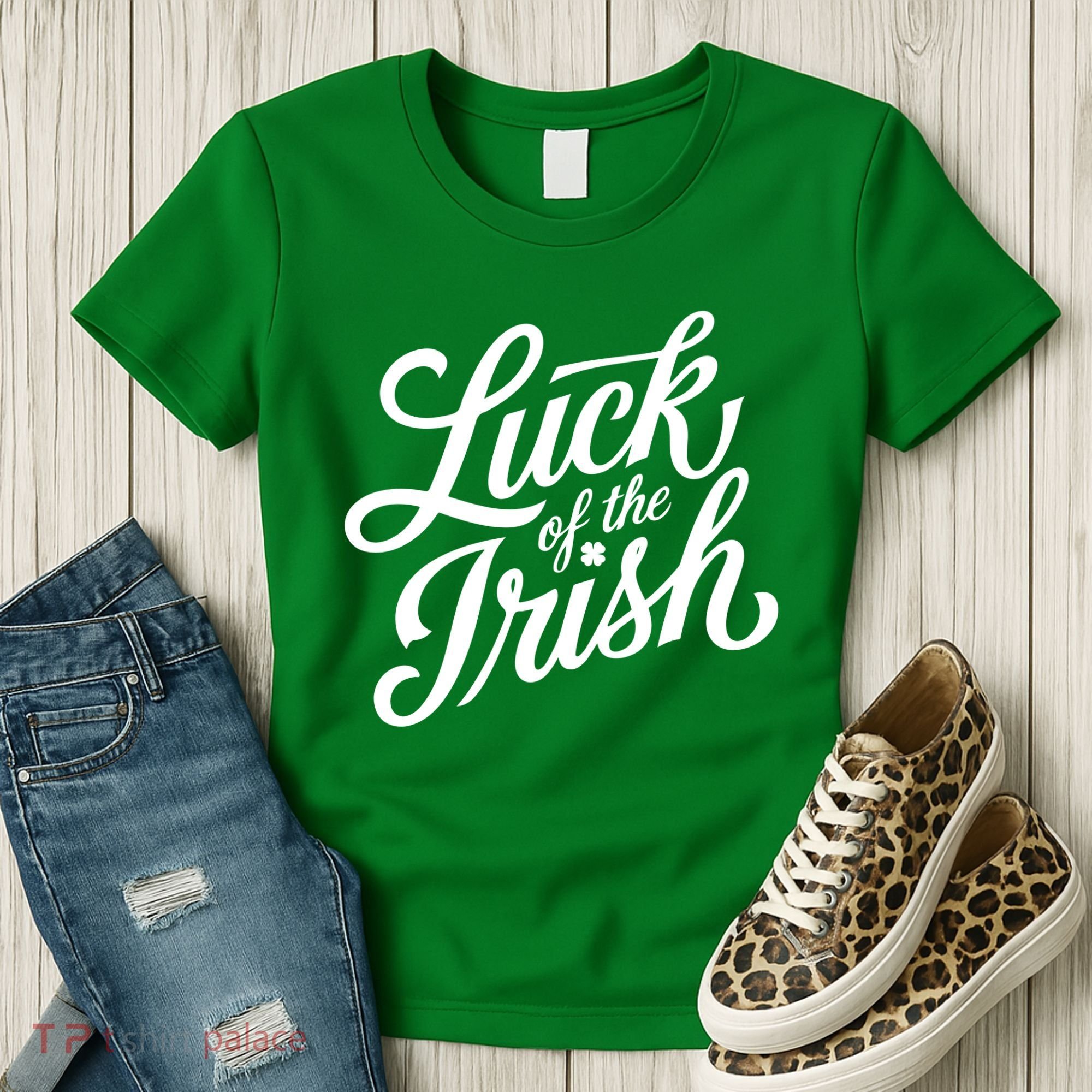 Luck Of The Irish St Patricks Day Women's T-Shirt