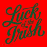 Luck Of The Irish St Patricks Day Santa Hat thumb 1