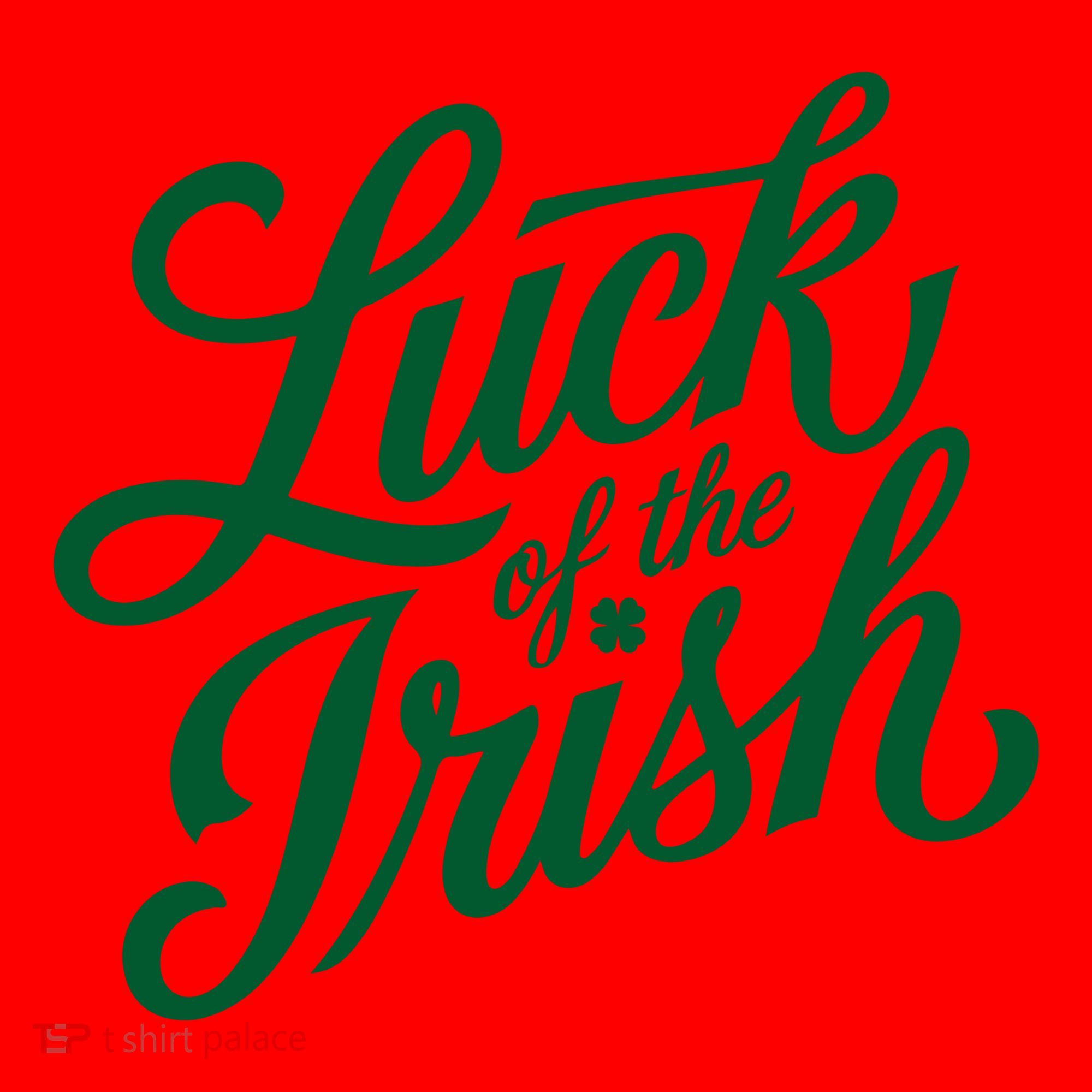 Luck Of The Irish St Patricks Day Santa Hat