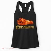 Lord Of The Wings Funny BBQ Chef Cook Chicken Wings Women's Tank Top thumb 0