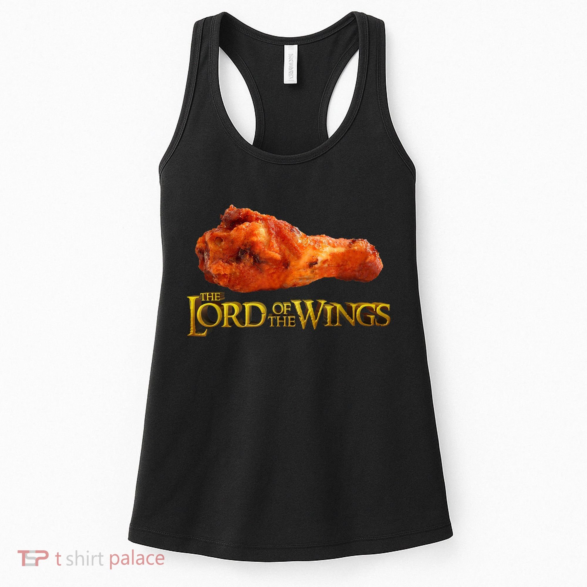 Lord Of The Wings Funny BBQ Chef Cook Chicken Wings Women's Tank Top