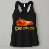 Lord Of The Wings Funny BBQ Chef Cook Chicken Wings Women's Tank Top thumb 3