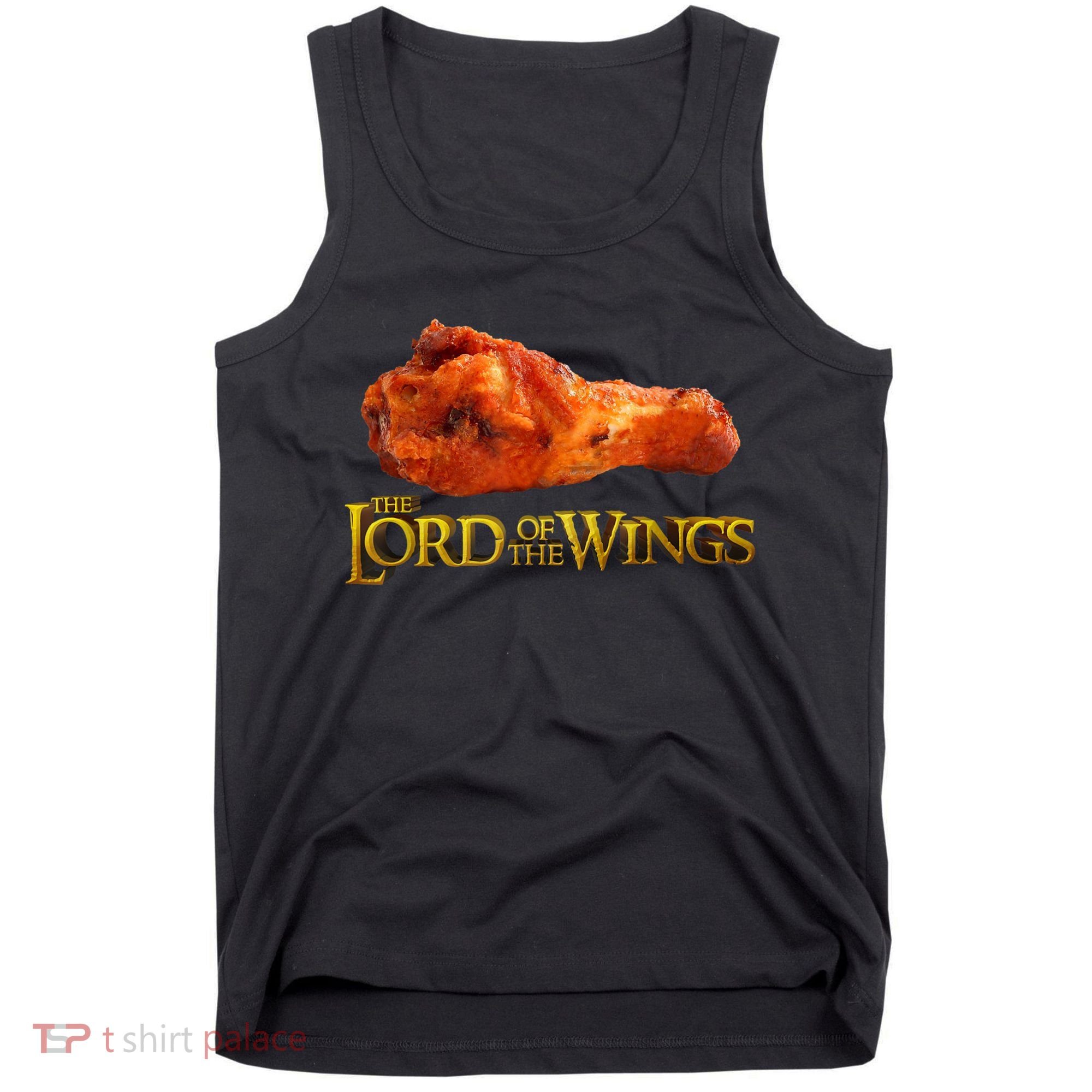 Lord Of The Wings Funny BBQ Chef Cook Chicken Wings Tank Top