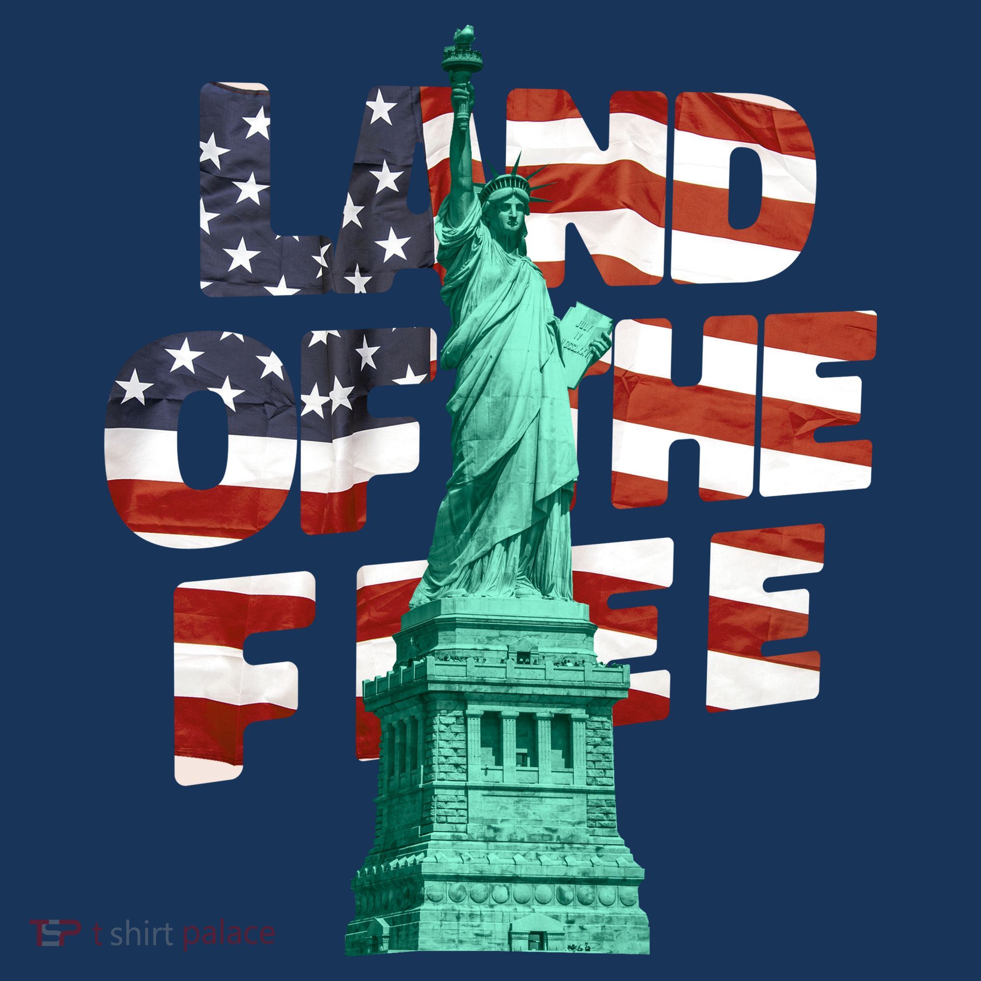 Land Of The Free Statue Of Liberty Women's Hoodie