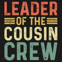 Leader Of The Cousin Crew Funny Leader Ornament thumb 1