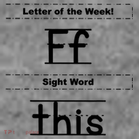 Letter Of The Week Ff Sight Word This Tall Sweatshirt thumb 2