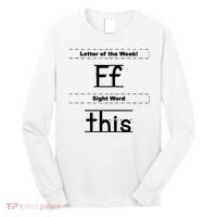 Letter Of The Week Ff Sight Word This Long Sleeve Shirt thumb 0