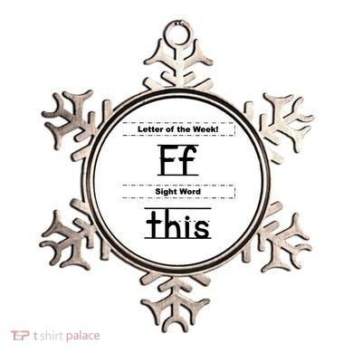 Letter Of The Week Ff Sight Word This Ornament