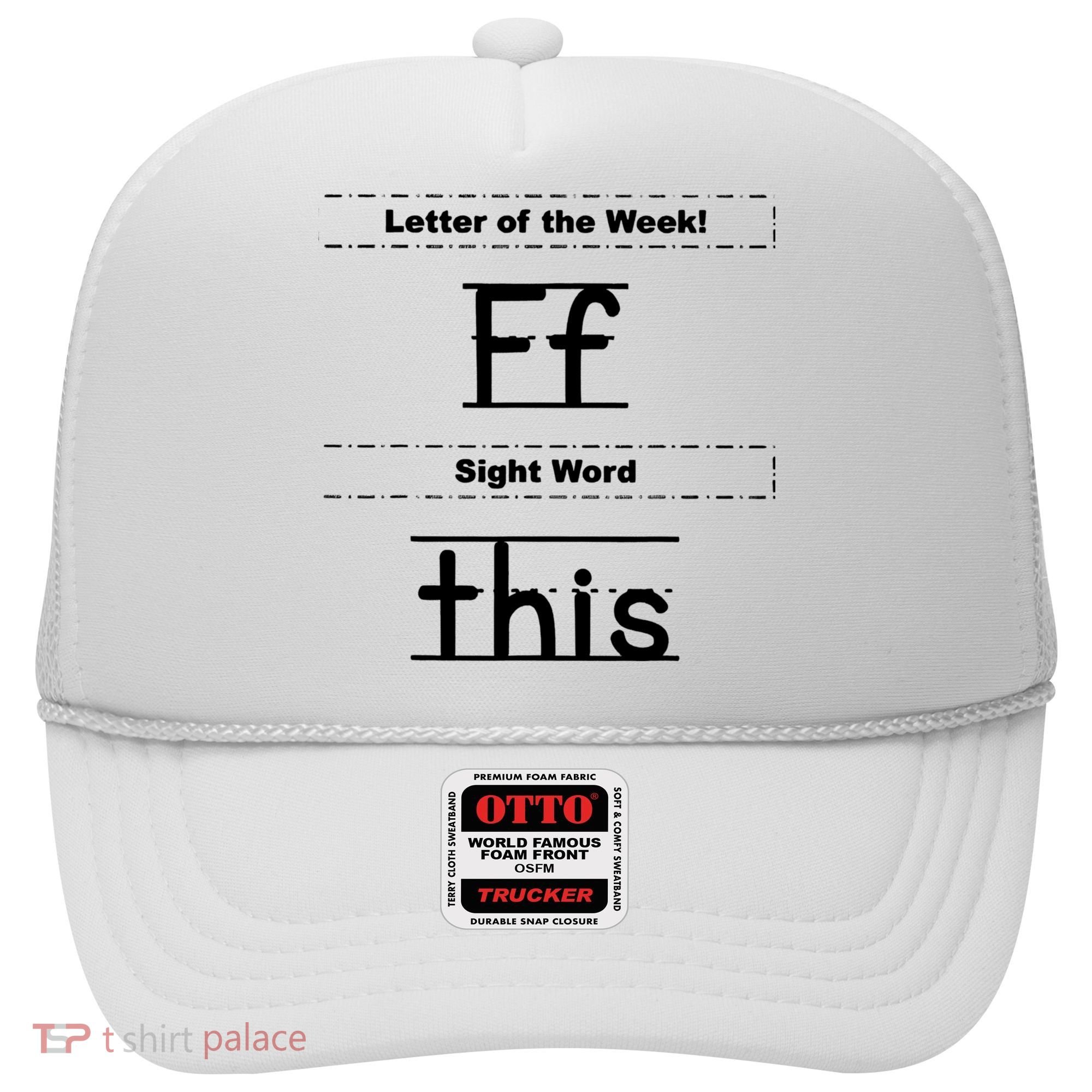 Letter Of The Week Ff Sight Word This Hat