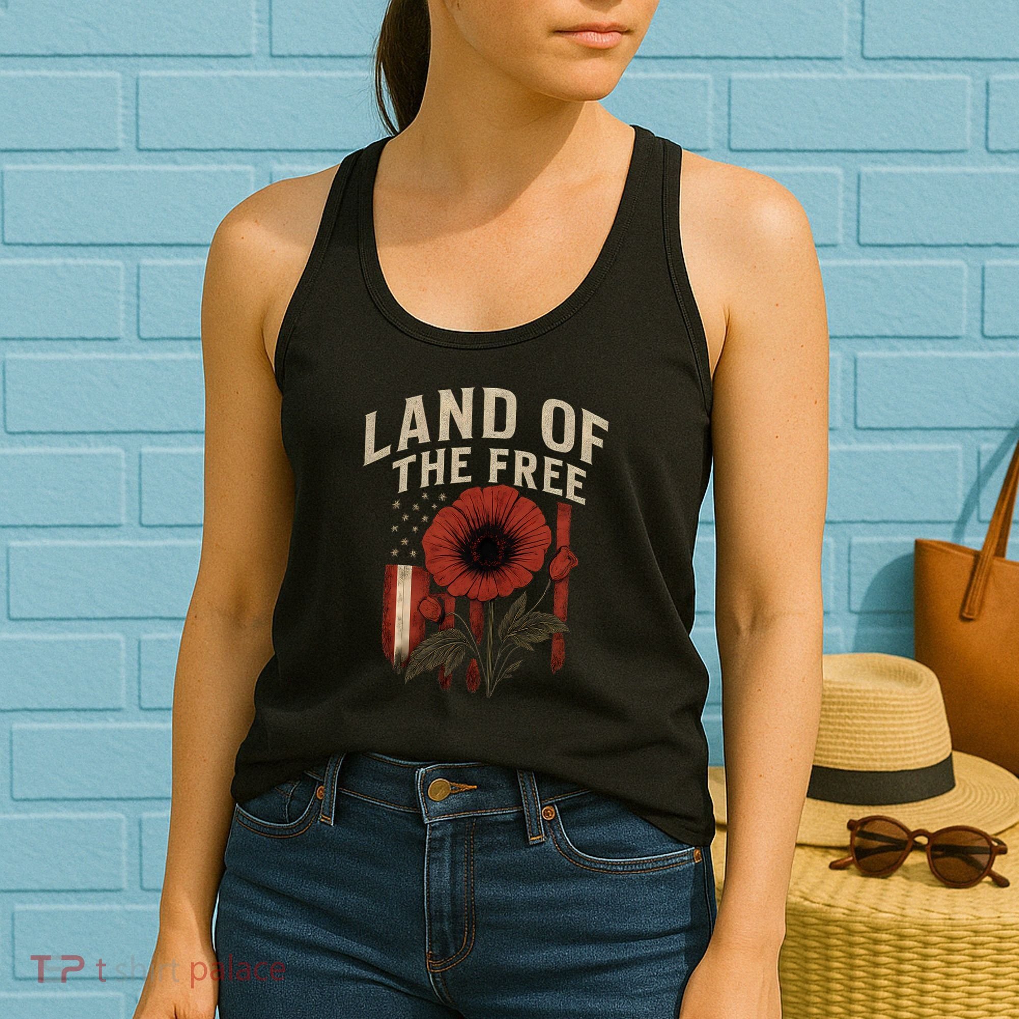 Land of the Free Women's Tank Top