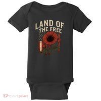 Land of the Free Baby Bodysuit thumb 0