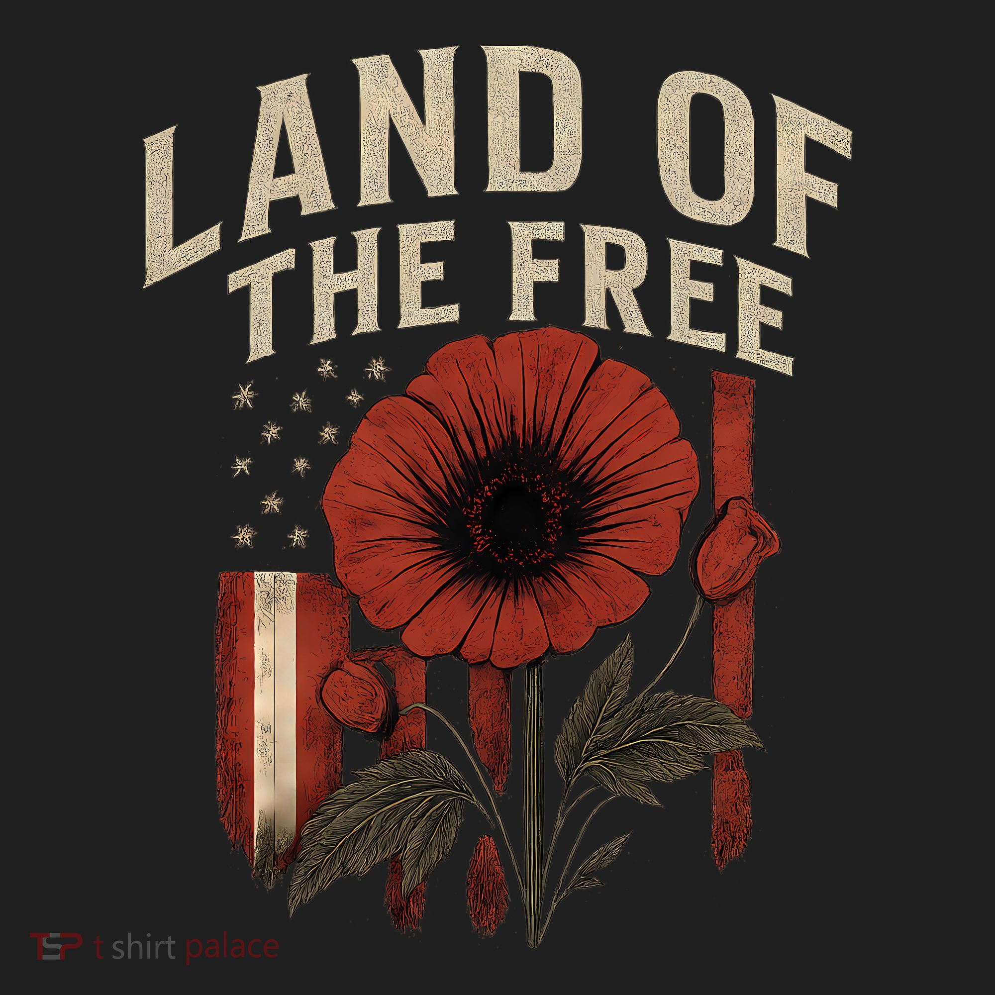 Land of the Free Golf Towel