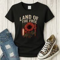 Land of the Free Women's T-Shirt thumb 3