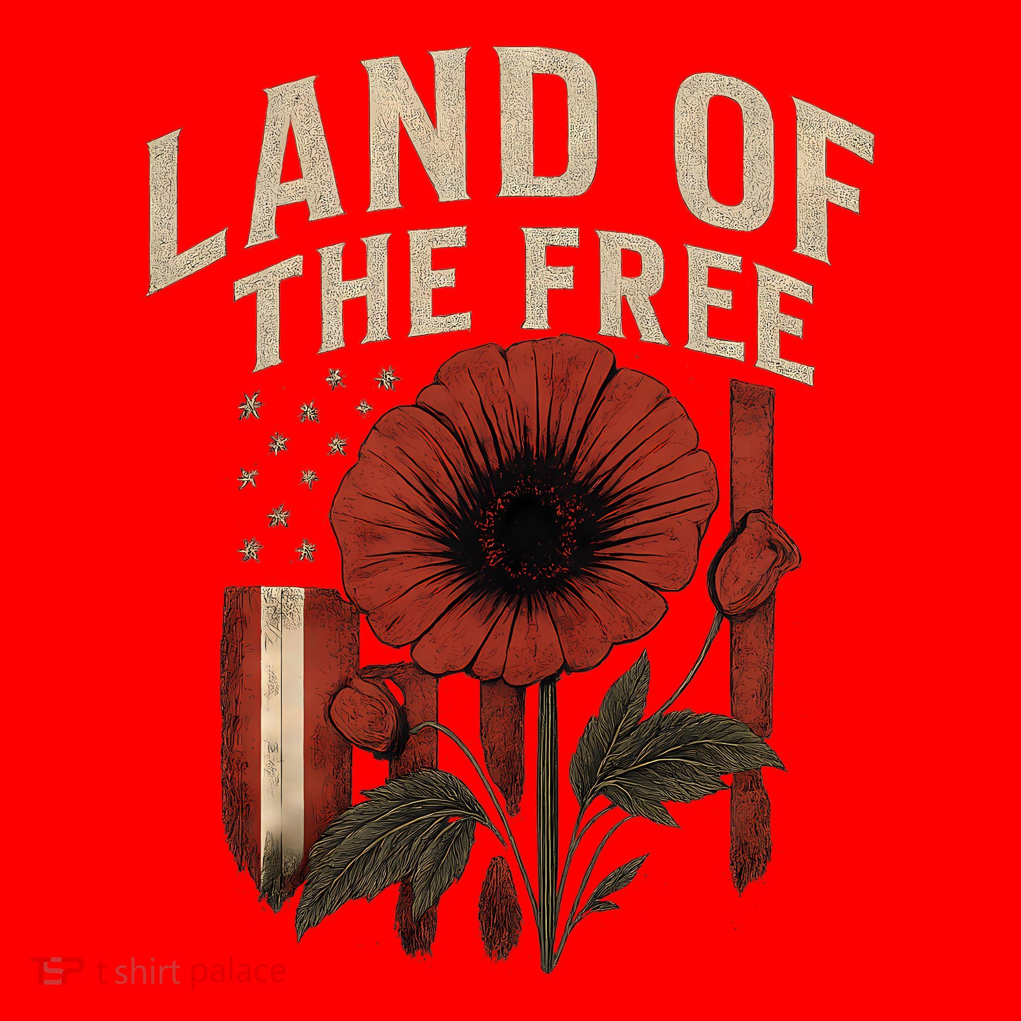 Land of the Free Santa Hat