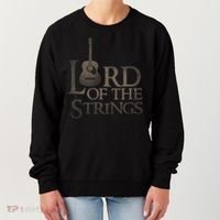 Lord Of The Strings, Acoustic Guitar Women's Sweatshirt thumb 0