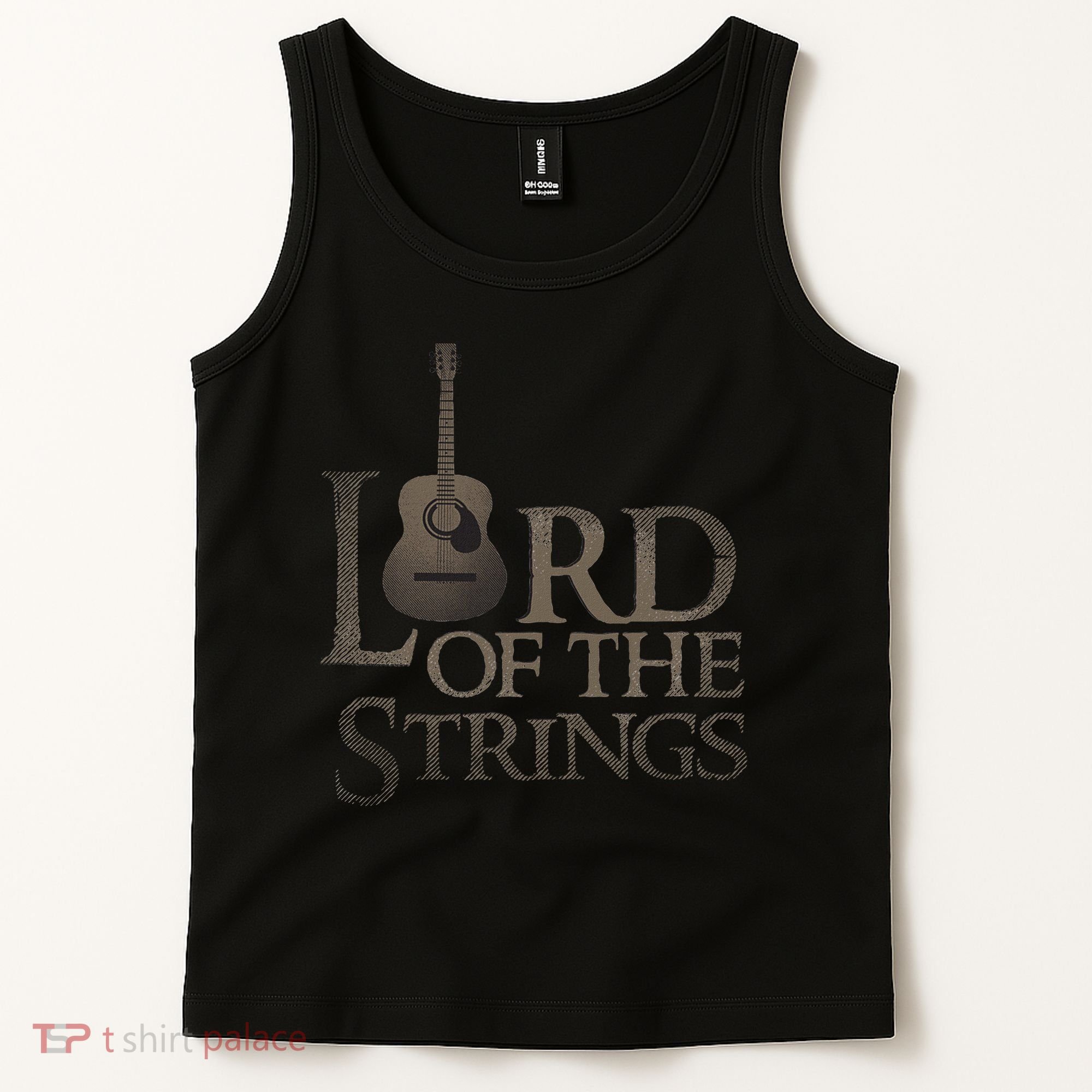 Lord Of The Strings, Acoustic Guitar Tank Top