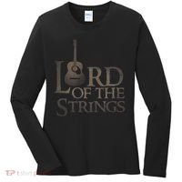 Lord Of The Strings, Acoustic Guitar Women's Long Sleeve Shirt thumb 0