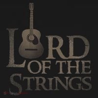 Lord Of The Strings, Acoustic Guitar Kids Sweatshirt thumb 2