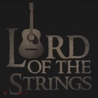 Lord Of The Strings, Acoustic Guitar Kids Long Sleeve Shirt thumb 2