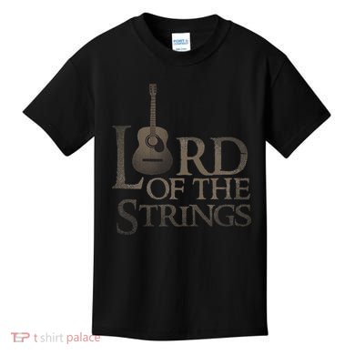 Lord Of The Strings, Acoustic Guitar Kids T-Shirt