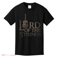 Lord Of The Strings, Acoustic Guitar Kids T-Shirt thumb 0