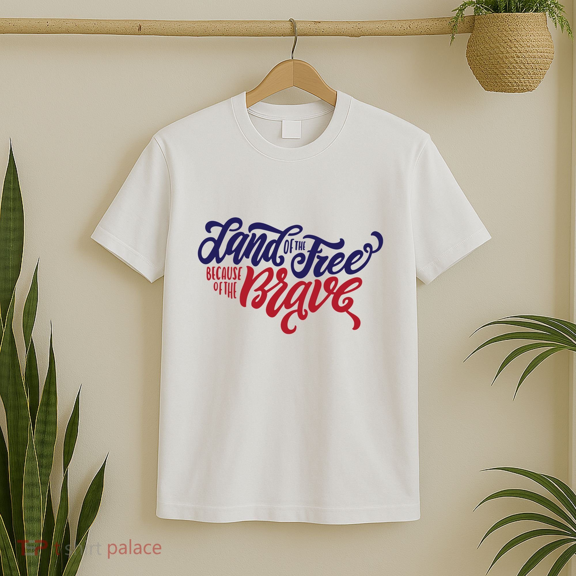 Land of the Free Because of the Brave T-Shirt