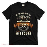 Lake Of The Ozarks Mountain Outdoors Missouri Gift T-Shirt thumb 0