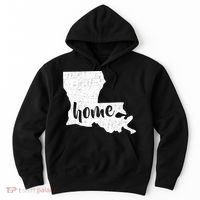 Louisiana Home State Hoodie thumb 0