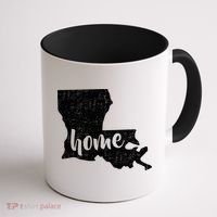 Louisiana Home State Coffee Mug thumb 1