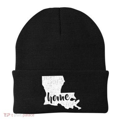 Louisiana Home State Beanie