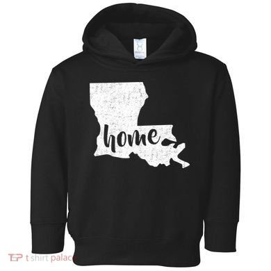 Louisiana Home State Toddler Hoodie