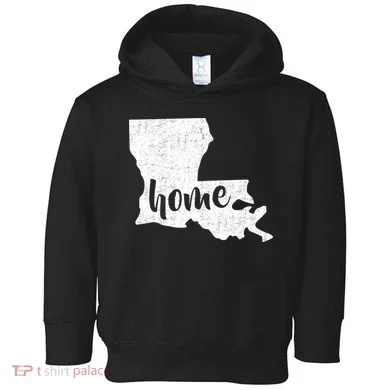 Louisiana Home State Toddler Hoodie