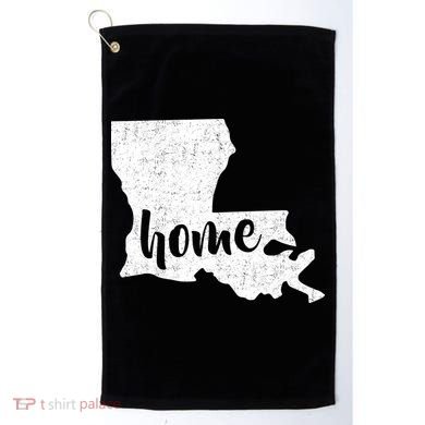 Louisiana Home State Golf Towel